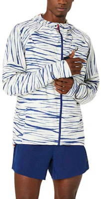 ASICS Metarun Shibori Waterproof Jacket Beige/Blue Lightweight Breathable 2011D124-200 Buy ASICS Metarun Shibori Waterproof Jacket Beige/Blue Lightweight Breathable 2011D124-200