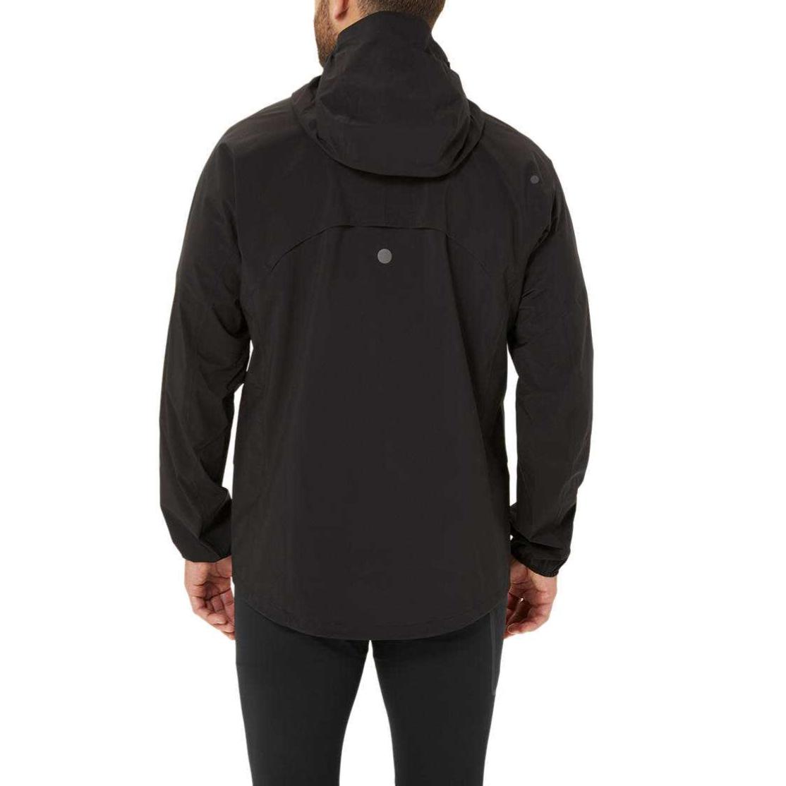 Lookbook ASICS Metarun 防水透气连帽夹克 黑色 2011D121-001