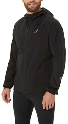 ASICS Metarun 防水透气连帽夹克 黑色 2011D121-001 Shop ASICS Metarun 防水透气连帽夹克 黑色 2011D121-001