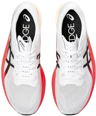 ASICS Metaspeed Edge+ 'White Sunrise Red' 1013A116-100 Shop ASICS Metaspeed Edge+ 'White Sunrise Red' 1013A116-100