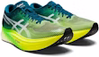 Lookbook ASICS Metaspeed Edge 'Velvet Pine Safety Yellow' dalam Bahasa Melayu. 1013A116-300