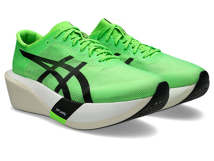 Lookbook ASICS Metaspeed Edge Tokyo Running Shoes Green Gecko/Black 1013A163-300