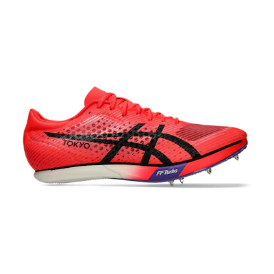 ASICS Metaspeed MD Running Shoes Flash Red/Black