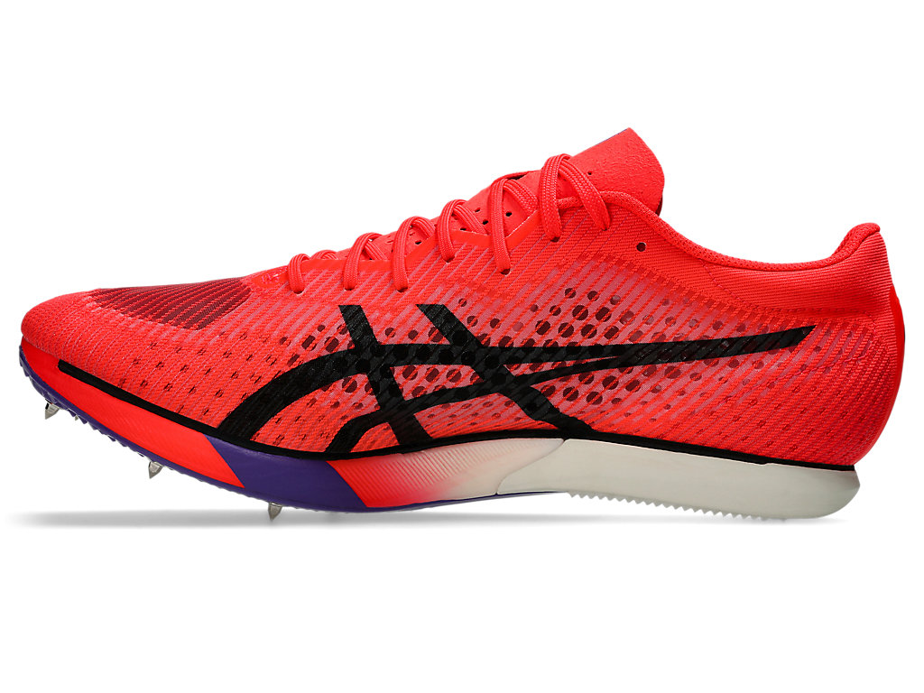 Shop ASICS Metaspeed MD Zapatillas para Correr Rojo Flash/Negro 1093A265-600
