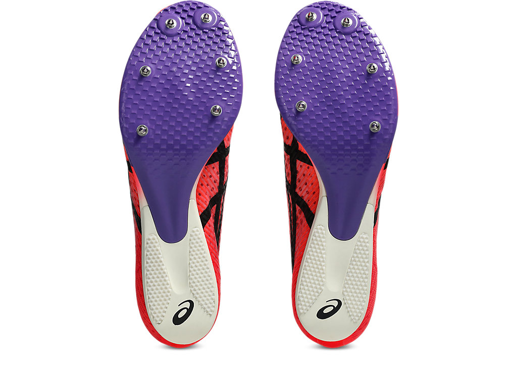 Sizing ASICS Metaspeed MD Zapatillas para Correr Rojo Flash/Negro 1093A265-600