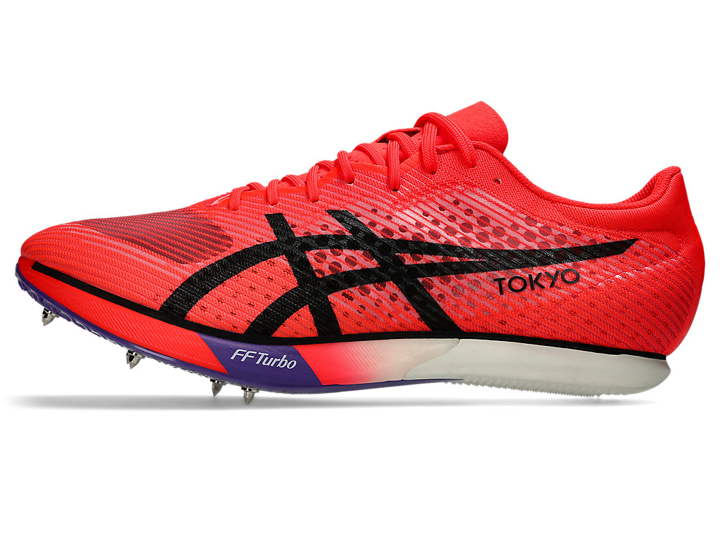 Cheap ASICS Metaspeed MD Zapatillas para Correr Rojo Flash/Negro 1093A265-600