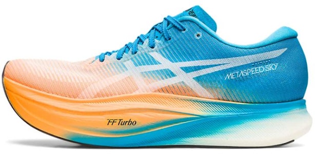 亞瑟士 Metaspeed Sky+ '橘色流行島藍' 1013A115-800 Buy 亞瑟士 Metaspeed Sky+ '橘色流行島藍' 1013A115-800