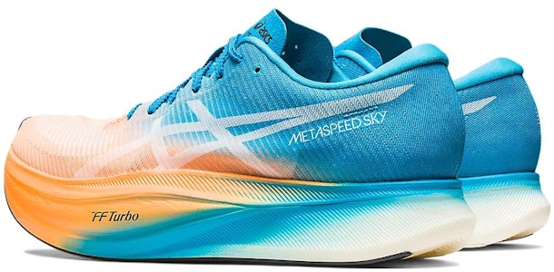 亞瑟士 Metaspeed Sky+ '橘色流行島藍' 1013A115-800 Shop 亞瑟士 Metaspeed Sky+ '橘色流行島藍' 1013A115-800