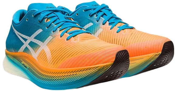 ASICS Metaspeed Sky 'Jingga Pop Biru Pulau' 1011B215-810 Lookbook ASICS Metaspeed Sky 'Jingga Pop Biru Pulau' 1011B215-810