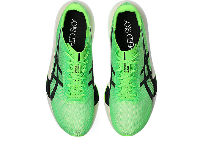 Sizing ASICS Metaspeed Sky Tokyo Running Shoes Green Gecko/Black 1013A162-300