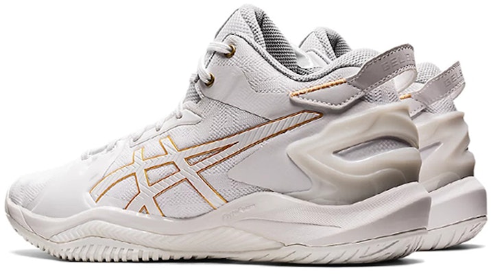 Asics 耐磨防滑 中筒 籃球鞋 男女同款 白金 Shop Asics 耐磨防滑 中筒 籃球鞋 男女同款 白金