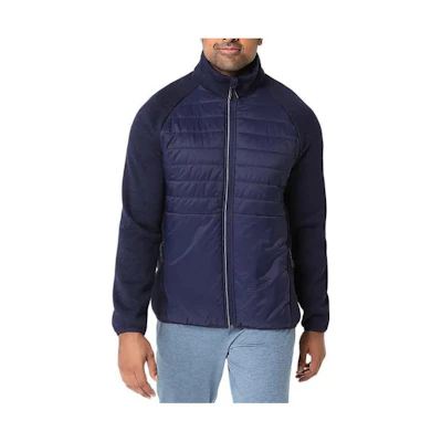ASICS Mixer Jacket 20 Colorblock Stand Collar Long Sleeve Navy Blue Jacket 2011C886-401
