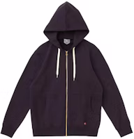 ASICS MJ Knit Full-Zip Hoodie Jacket - Solid Color in Deep Purple 2191A308-400 ASICS MJ Knit Full-Zip Hoodie Jacket - Solid Color in Deep Purple 2191A308-400