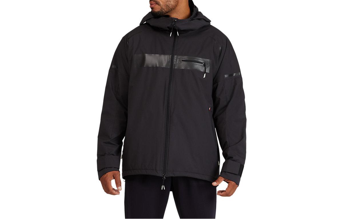 ASICS Mj Outer Mountain Black Hoodie Zip-Up Jacket Casual Wear 2191A364-001