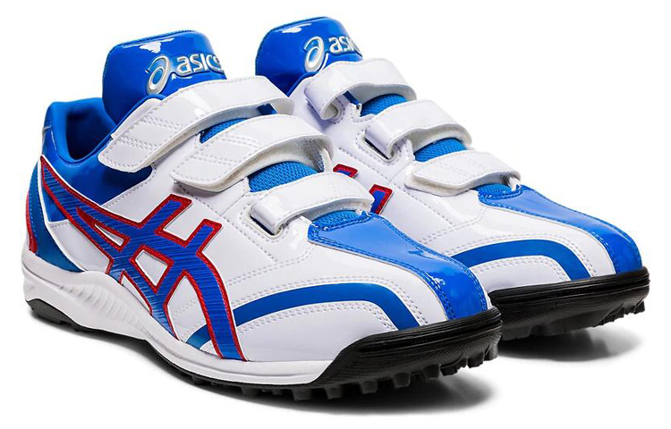 Lookbook Asics Neorevive TR 2 魔術貼 舒適耐磨棒球鞋 男女皆宜 白藍