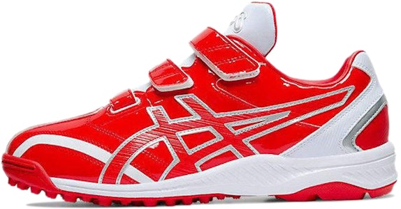 アシックス ネオリバイブTR 2 野球シューズ 赤/白 1123A015-600 Buy アシックス ネオリバイブTR 2 野球シューズ 赤/白 1123A015-600