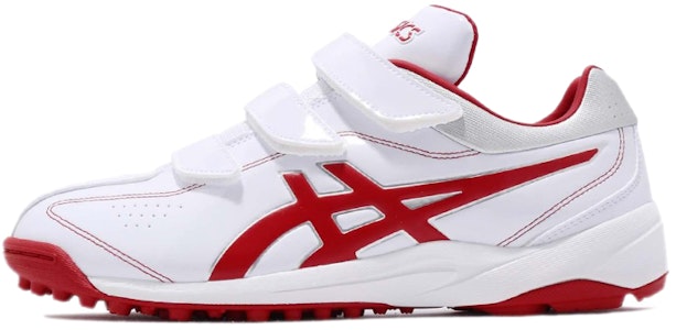 Asics Neorevive TR 魔術貼 低筒耐磨棒球鞋 白紅 Buy Asics Neorevive TR 魔術貼 低筒耐磨棒球鞋 白紅