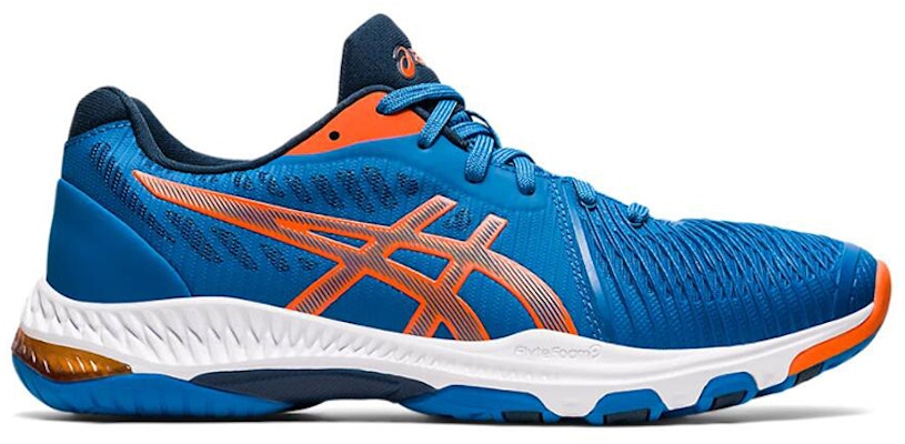 ASICS Netburner Ballistic FF 2 Kasut Lari Biru/Oren 1051A041-402 Order ASICS Netburner Ballistic FF 2 Kasut Lari Biru/Oren 1051A041-402