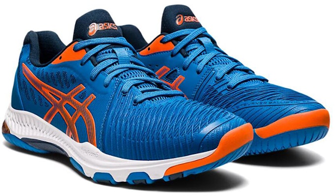 ASICS Netburner Ballistic FF 2 Kasut Lari Biru/Oren 1051A041-402 Lookbook ASICS Netburner Ballistic FF 2 Kasut Lari Biru/Oren 1051A041-402