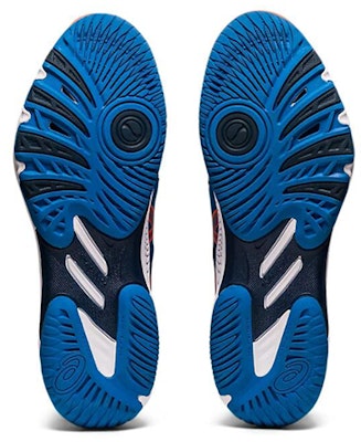ASICS Netburner Ballistic FF 2 Kasut Lari Biru/Oren 1051A041-402 Details for ASICS Netburner Ballistic FF 2 Kasut Lari Biru/Oren 1051A041-402
