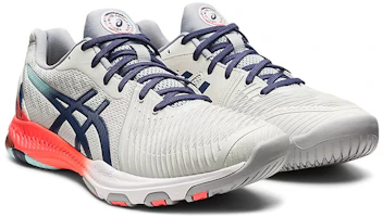 Lookbook Asics Netburner Ballistic FF 2 耐磨防滑緩震 低筒訓練鞋 灰藍