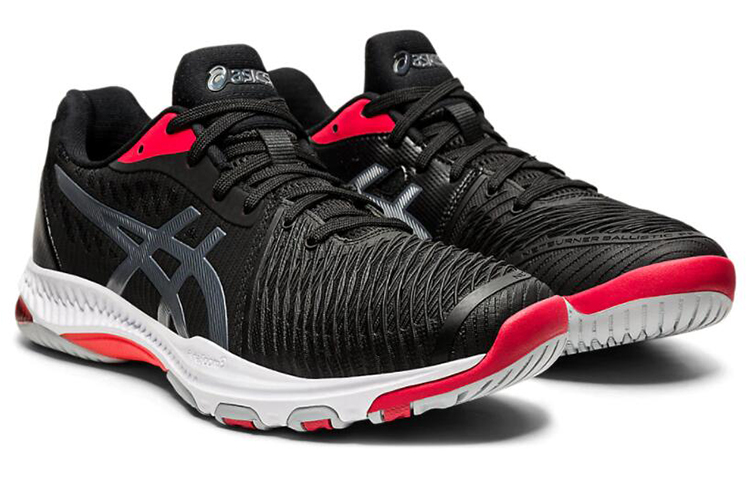 Lookbook ASICS Netburner Ballistic FF 2 Running Shoes Black/Grey 1051A041-001