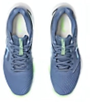 ASICS Netburner Ballistic FF 3 'Denim Biru Lime' 1051A073-404 Lookbook ASICS Netburner Ballistic FF 3 'Denim Biru Lime' 1051A073-404