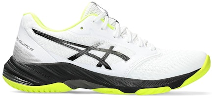 ASICS Netburner Ballistic FF 3 'White Gunmetal' 1051A073-102 ASICS Netburner Ballistic FF 3 'White Gunmetal' 1051A073-102