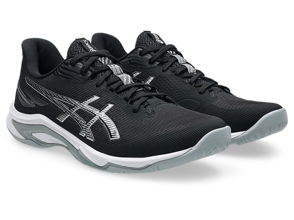 Order ASICS Netburner Ballistic FF 4 Sepatu Court Hitam/Putih 1053A070-001