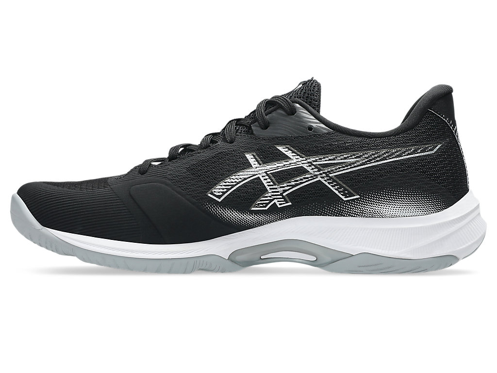 Shop ASICS Netburner Ballistic FF 4 Sepatu Court Hitam/Putih 1053A070-001