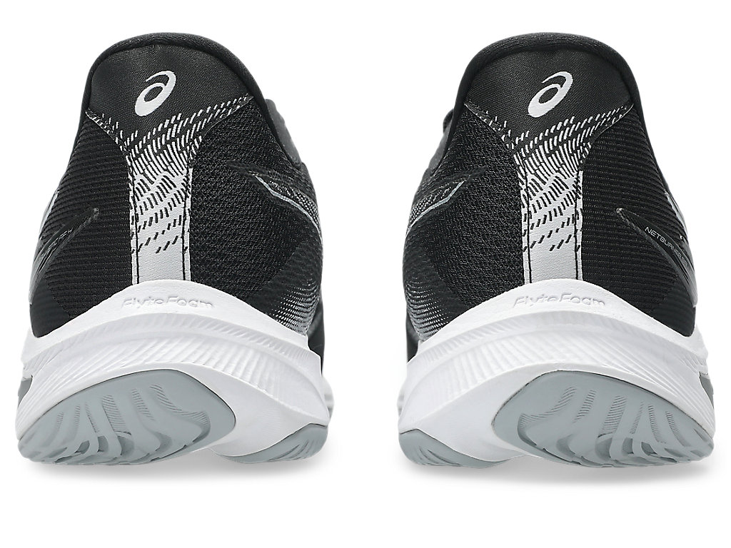 Purchase ASICS Netburner Ballistic FF 4 Sepatu Court Hitam/Putih 1053A070-001