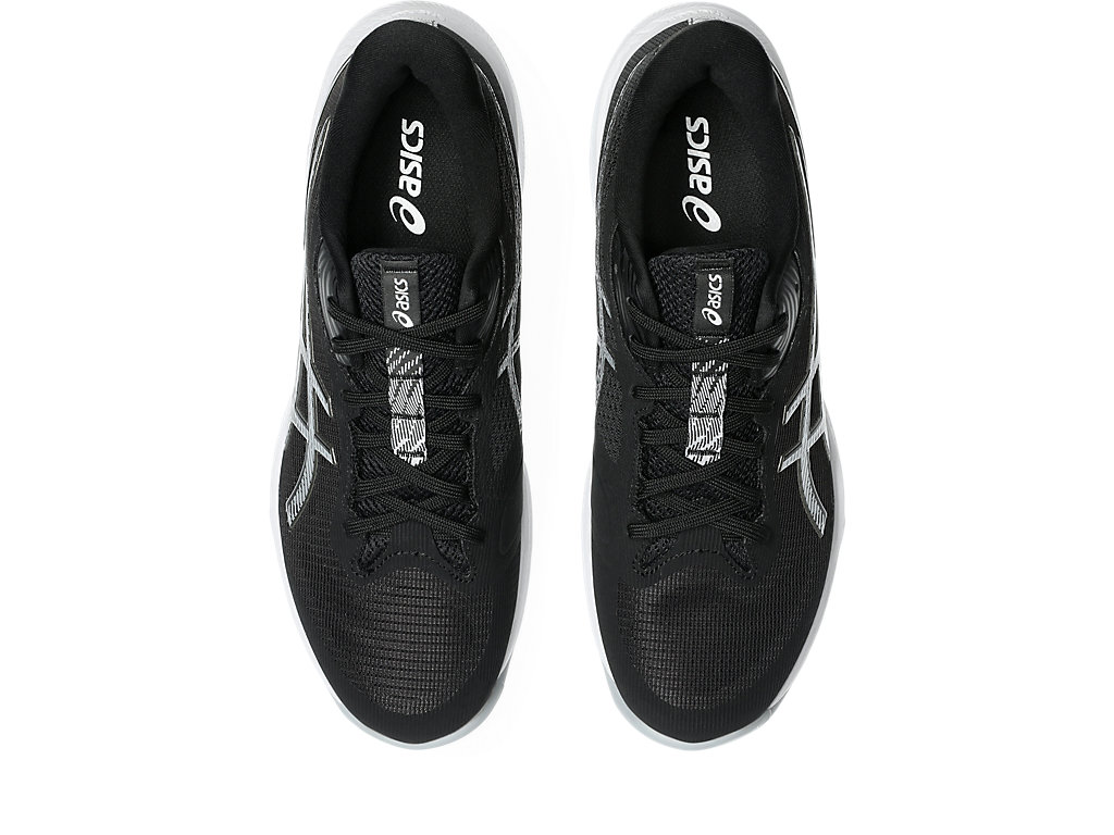 Details for ASICS Netburner Ballistic FF 4 Sepatu Court Hitam/Putih 1053A070-001