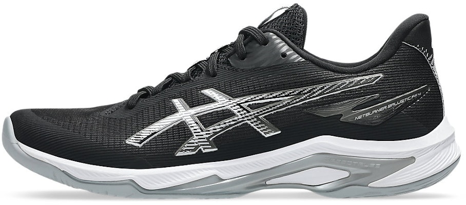 ASICS Netburner Ballistic FF 4 Court Shoes Black/White 1053A070-001 Cheap ASICS Netburner Ballistic FF 4 Court Shoes Black/White 1053A070-001
