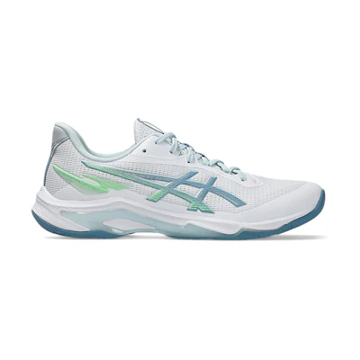 Asics Netburner Ballistic FF 4 Indoor Court Volleyball Shoes White/Saba Blue