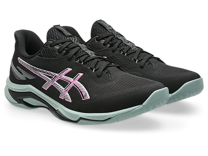 Order ASICS Netburner Ballistic FF 4 排球鞋 黑色/泡泡糖粉 1051A088-002