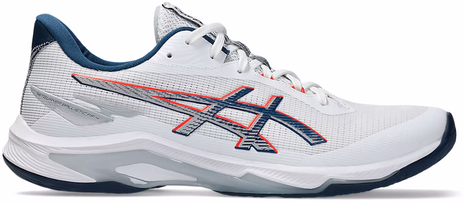 아식스 넷버너 발리스틱 FF 4 배구화 화이트/마코 블루 1053A070-101 Buy 아식스 넷버너 발리스틱 FF 4 배구화 화이트/마코 블루 1053A070-101