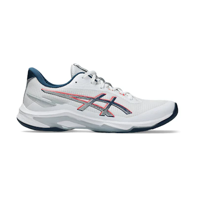 ASICS Netburner Ballistic FF 4 Volleyball Shoes White/Mako Blue
