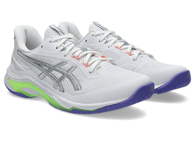 Order ASICS ネットバーナー バリスティック FF 4 バレーボールシューズ ホワイト/アメジスト 1053A070-104