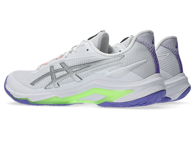 Lookbook ASICS ネットバーナー バリスティック FF 4 バレーボールシューズ ホワイト/アメジスト 1053A070-104