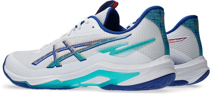 ASICS Netburner Ballistic FF 4 排球鞋 白色/Asics 藍色 1051A096-960 Lookbook ASICS Netburner Ballistic FF 4 排球鞋 白色/Asics 藍色 1051A096-960