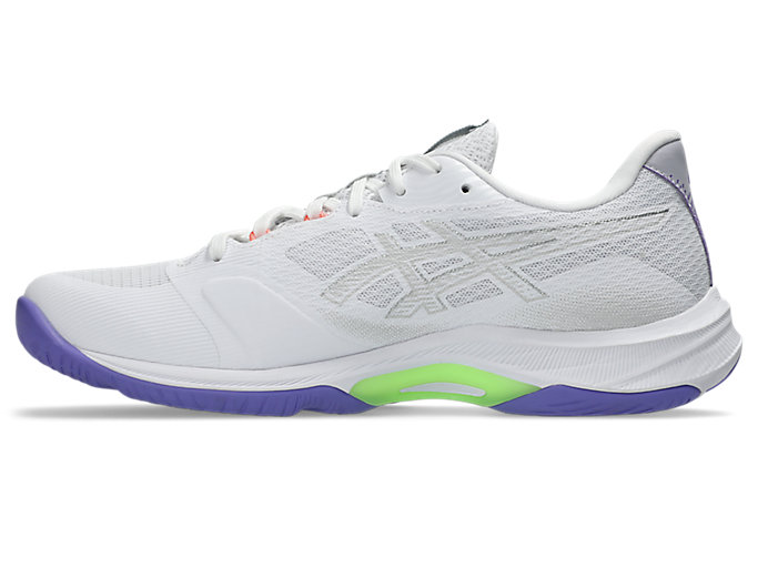 Shop ASICS ネットバーナー バリスティック FF 4 バレーボールシューズ ホワイト/アメジスト 1053A070-104