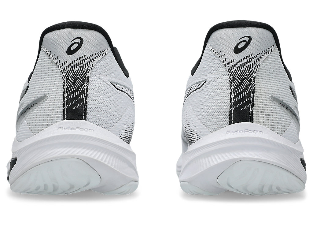 Purchase ASICS Netburner Ballistic FF 4 Sepatu Volley Putih/Hitam 1053A070-100