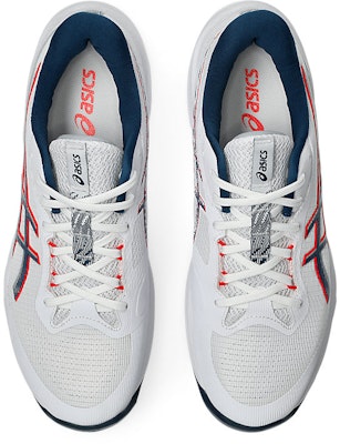 아식스 넷버너 발리스틱 FF 4 배구화 화이트/마코 블루 1053A070-101 Details for 아식스 넷버너 발리스틱 FF 4 배구화 화이트/마코 블루 1053A070-101