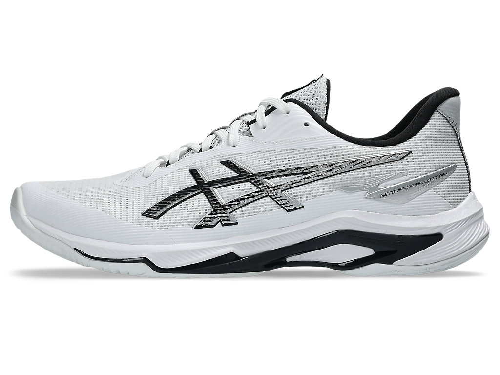 Cheap ASICS Netburner Ballistic FF 4 Sepatu Volley Putih/Hitam 1053A070-100