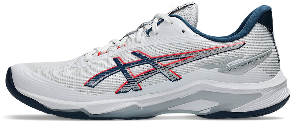 아식스 넷버너 발리스틱 FF 4 배구화 화이트/마코 블루 1053A070-101 Cheap 아식스 넷버너 발리스틱 FF 4 배구화 화이트/마코 블루 1053A070-101