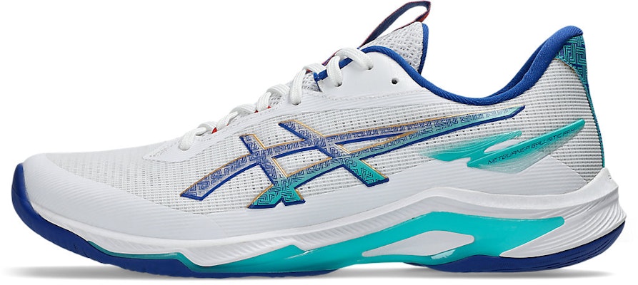 ASICS Netburner Ballistic FF 4 排球鞋 白色/Asics 藍色 1051A096-960 Cheap ASICS Netburner Ballistic FF 4 排球鞋 白色/Asics 藍色 1051A096-960