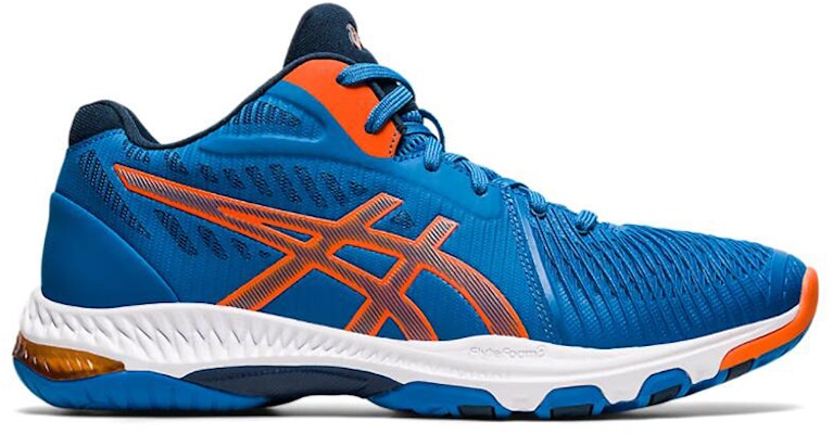 Asics Netburner Ballistic FF MT 2 藍橘 復古籃球鞋 Order Asics Netburner Ballistic FF MT 2 藍橘 復古籃球鞋