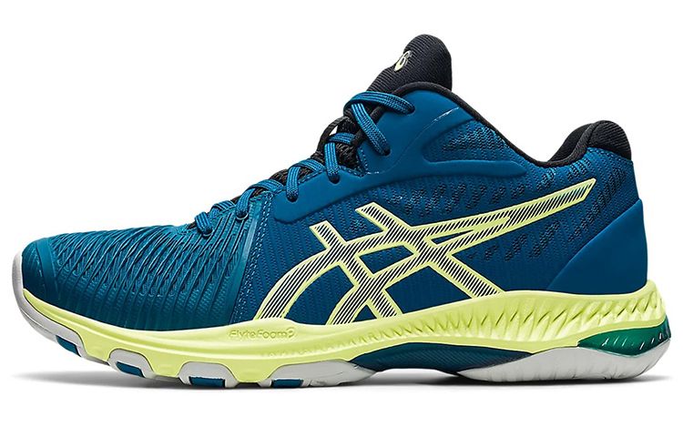 ASICS Netburner Ballistic FF MT 2 'Blue Yellow' 1051A042-404
