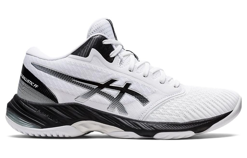 Order ASICS Netburner Ballistic FF MT 3 ''Wit Zwart'' 1053A056-100