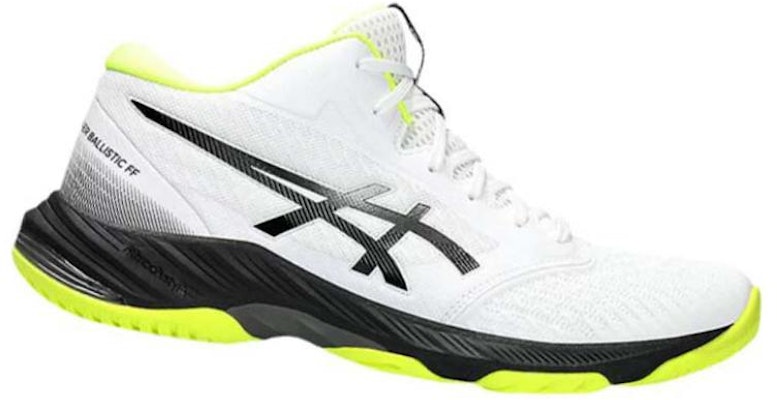 ASICS Netburner Ballistic FF MT 3 'White Gunmetal Lime' 1051A074-102 Order ASICS Netburner Ballistic FF MT 3 'White Gunmetal Lime' 1051A074-102
